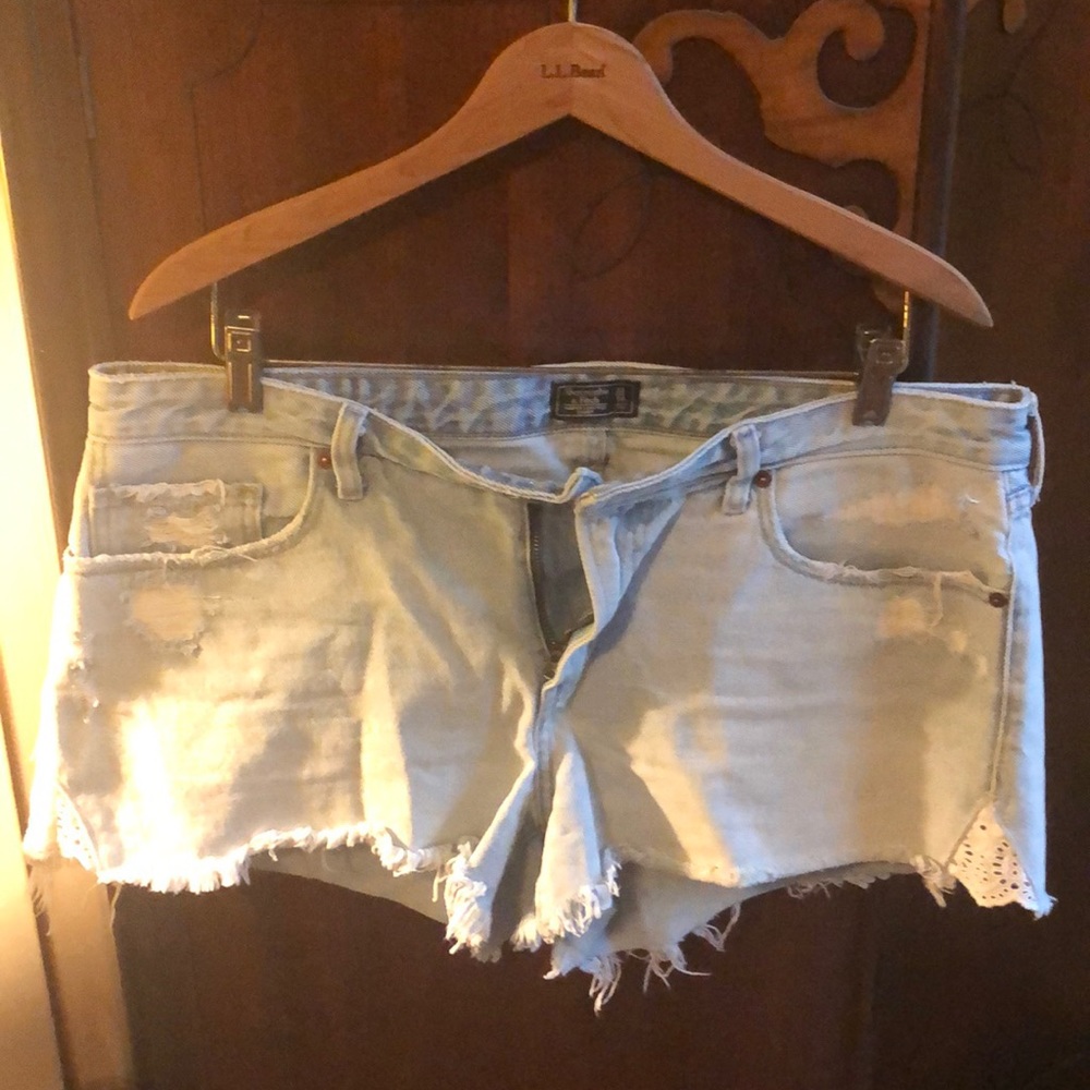 Abercrombie Jean Shorts